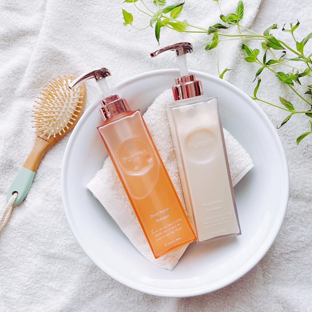 プルント ディープリペア美容液シャンプー/トリートメント/Purunt./市販シャンプーを使ったクチコミ(1枚目)