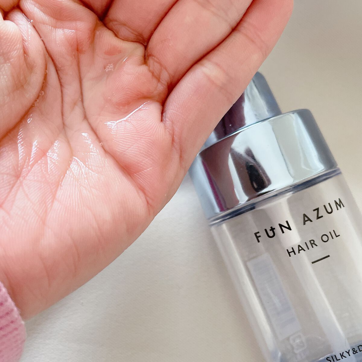 シルキー＆ダメージリペア ヘアオイル/FUN AZUM/ヘアオイルを使ったクチコミ（2枚目）