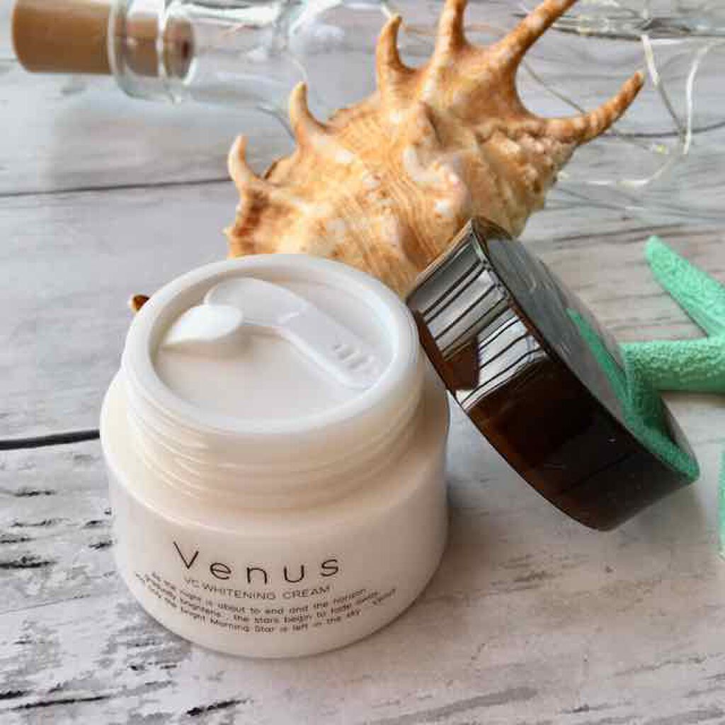 Venus VC WHITENING CREAM/Venus SKIN/フェイスクリームを使ったクチコミ(2枚目)