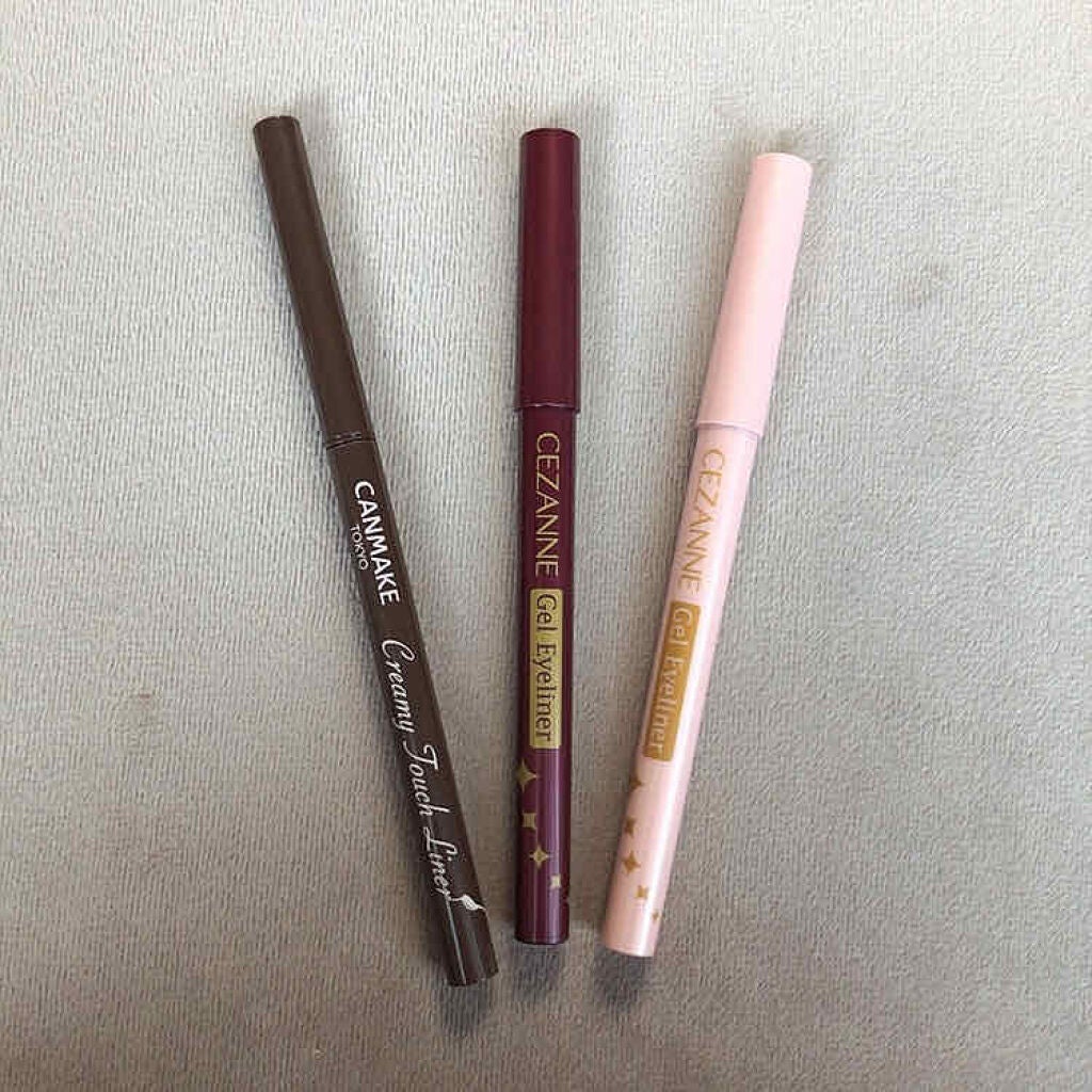 ジェルアイライナー/CEZANNE/ジェルアイライナーを使ったクチコミ(2枚目)