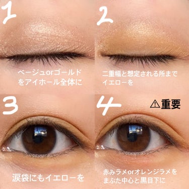 UR GLAM　BLOOMING EYE COLOR PALETTE/U R GLAM/アイシャドウパレットを使ったクチコミ（2枚目）