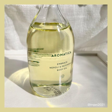 オーガニックボディーオイル ‐インブレイス ボディオイル ネロリー&パチョリ/AROMATICA/ボディオイルを使ったクチコミ(4枚目)