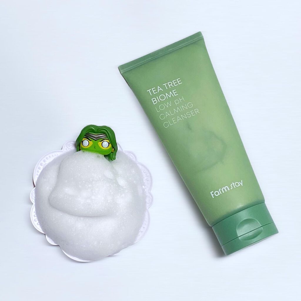 ファームステイティーツリーバイオムローピーエイチ カーミングクレンザー/Farmstay/クレンジングクリームを使ったクチコミ（1枚目）