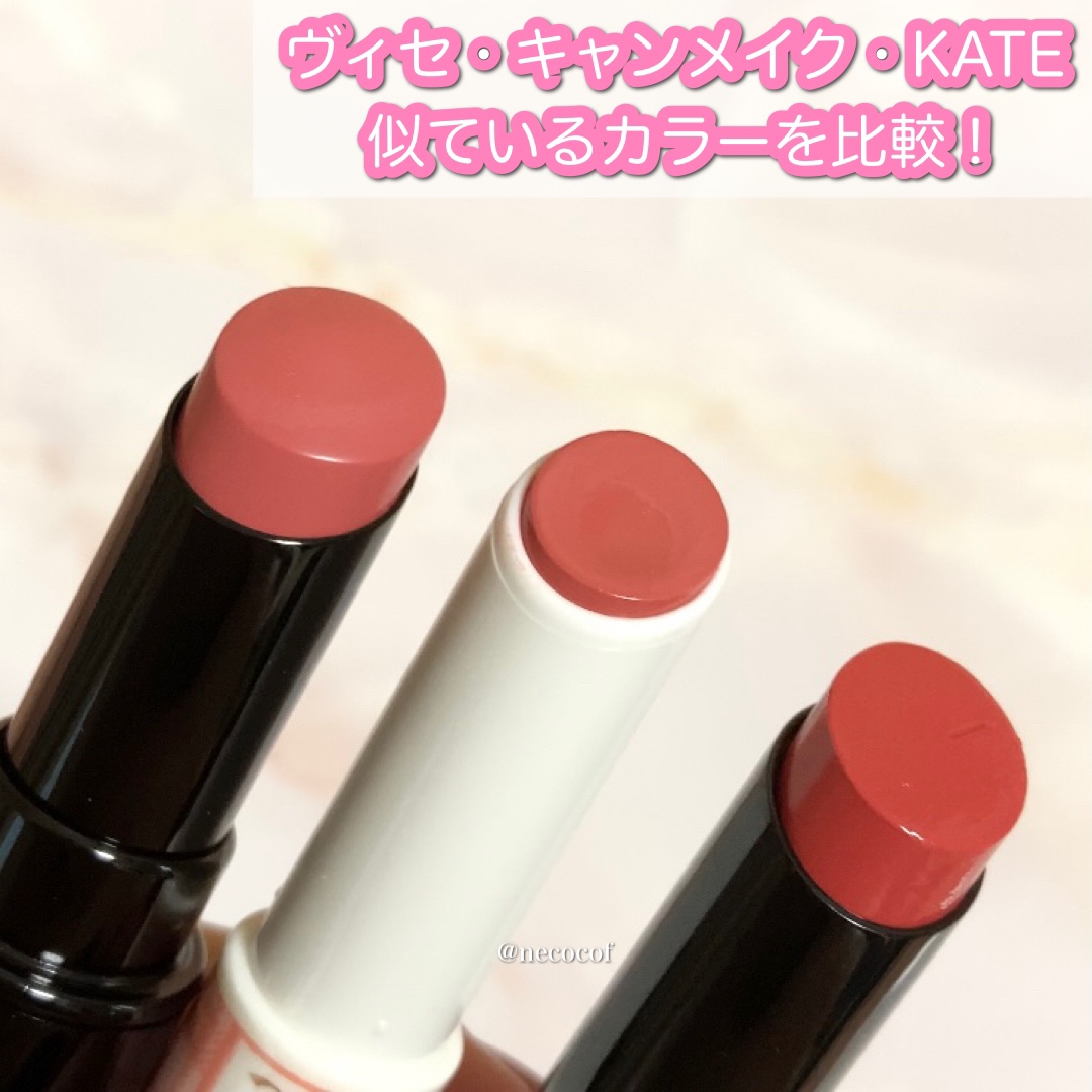あなたはどっち派？KATE・Visée・キャンメイクの口紅・グロス・リップ