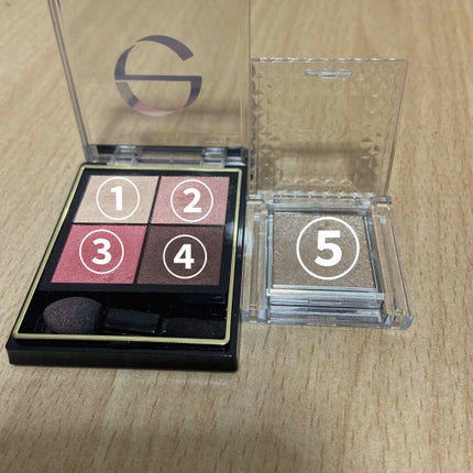 シングルカラーアイシャドウ/CEZANNE/単色アイシャドウを使ったクチコミ(2枚目)