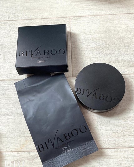 ベルベットジュエルクッション/BIVABOO/クッションファンデーションを使ったクチコミ(2枚目)
