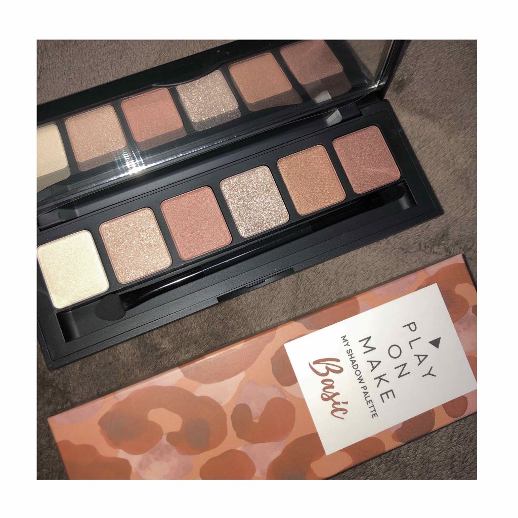 マイシャドウパレット/play on make/アイシャドウパレットを使ったクチコミ（1枚目）