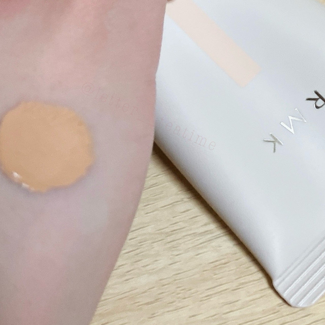 RMK クリームファンデーション アクアティックグロウ/RMK/クリーム・エマルジョンファンデーションを使ったクチコミ(2枚目)