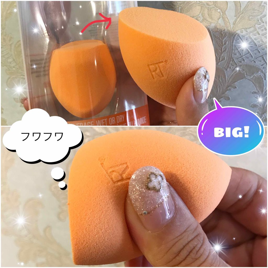 Miracle Complexion Sponge/Real Techniques/パフ・スポンジを使ったクチコミ(2枚目)