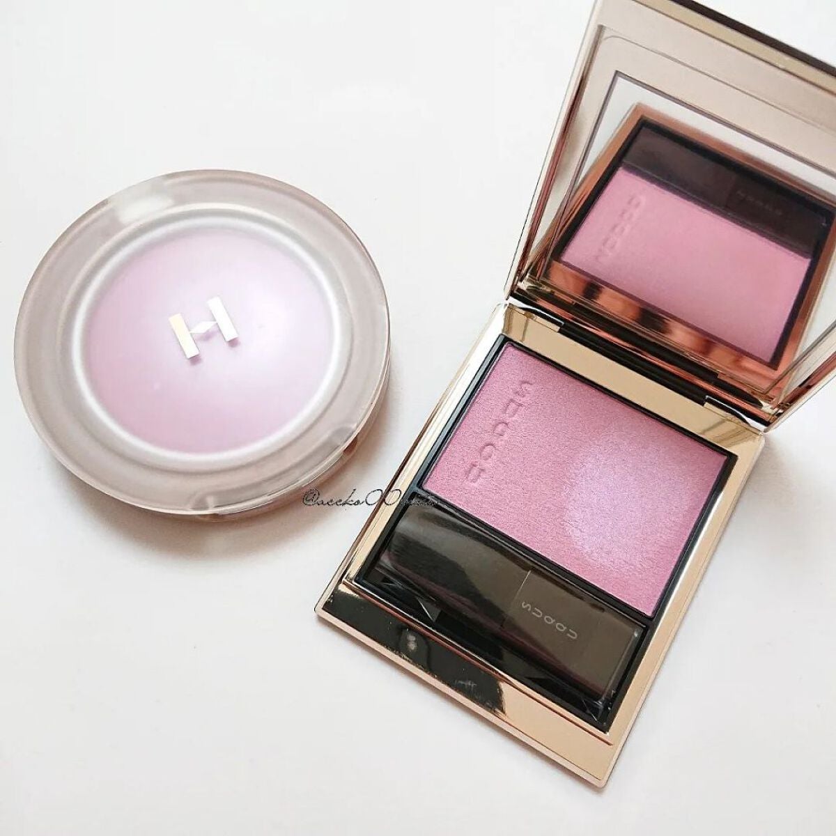 トゥルーディメンショングロウチーク/hince/パウダーチークを使ったクチコミ(1枚目)