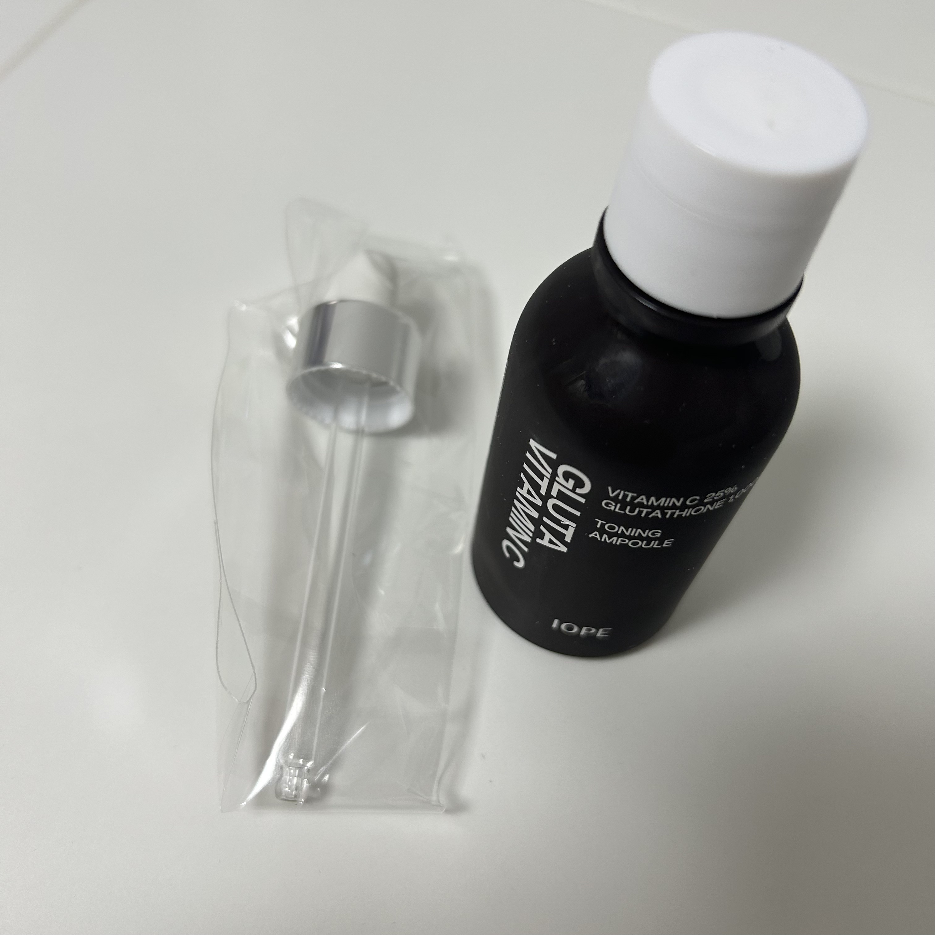 グルタ ビタミンC トーニング アンプル/IOPE/美容液を使ったクチコミ（2枚目）