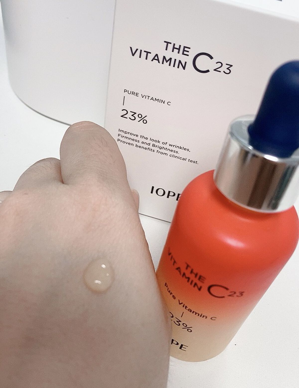 ザビタミンC23/IOPE/美容液を使ったクチコミ（3枚目）