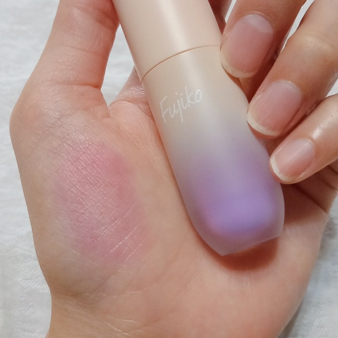 ⽔彩チーク/Fujiko/リキッドチークを使ったクチコミ(5枚目)