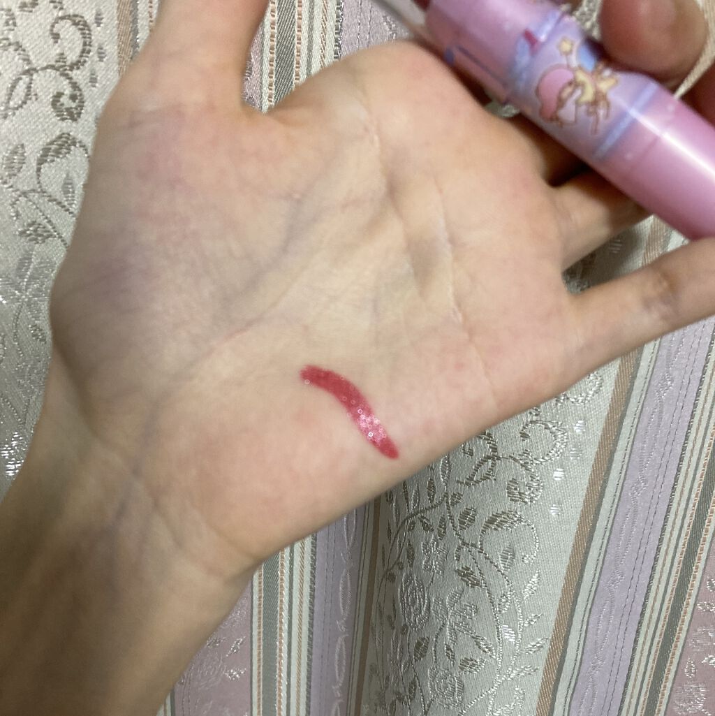 TSシャイニーリップA/セリア/口紅を使ったクチコミ（2枚目）