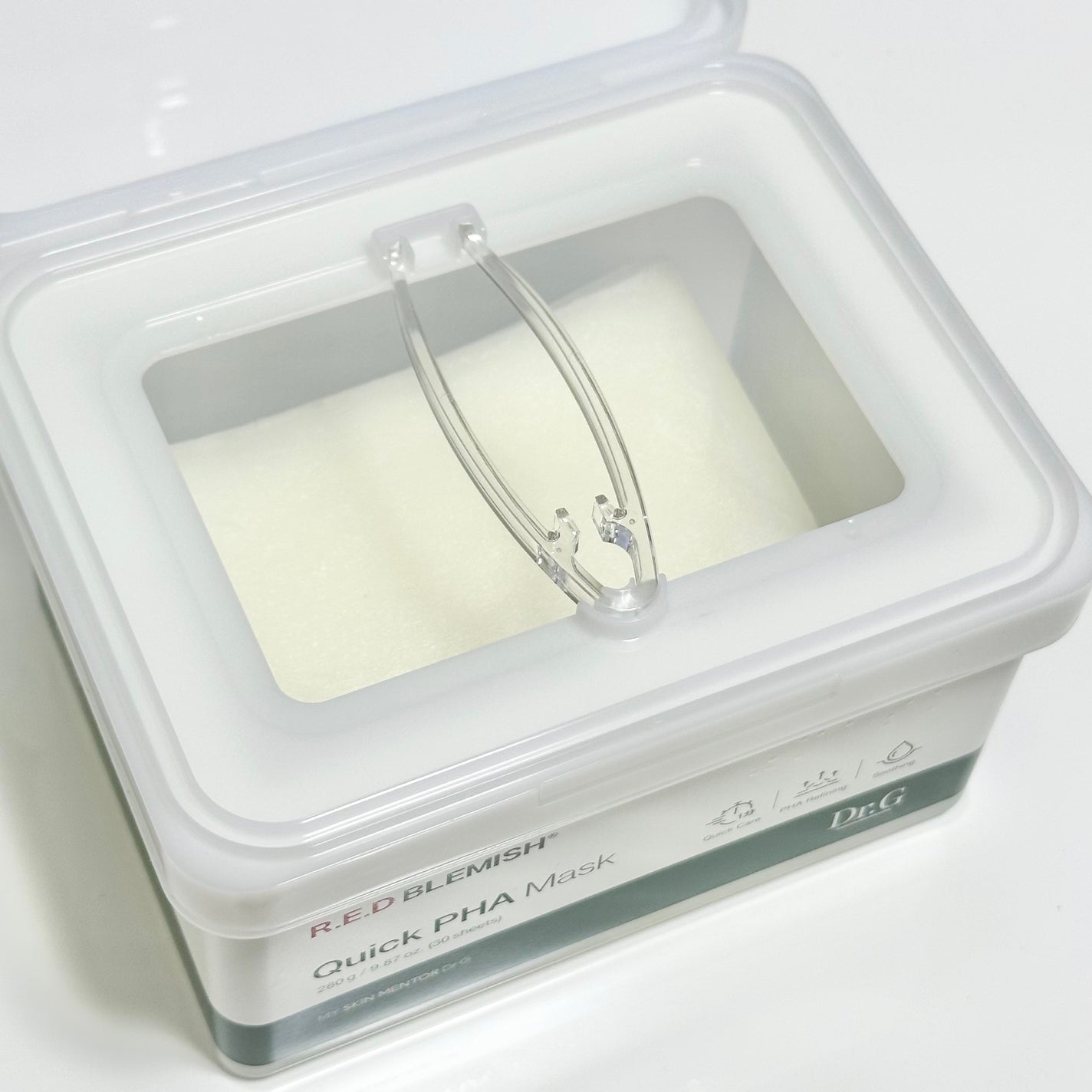 レッドブレミッシュクイックPHAシートマスク/Dr.G/シートマスク・パックを使ったクチコミ(2枚目)