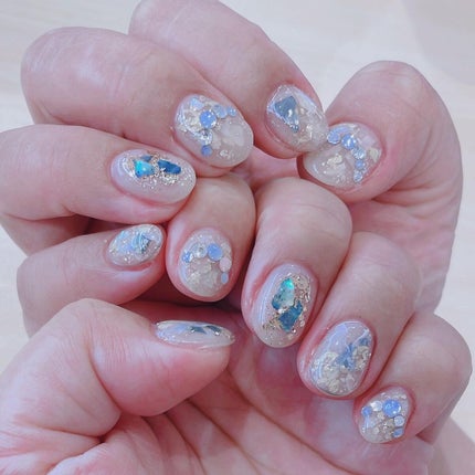 ぽこフォロバ on LIPS 「ネイルチェンジ毎年行ってた御座の海。娘たちの受験や台風、コロナ..」(3枚目)