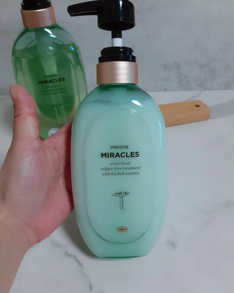 ミラクルズ うるおいブースト シャンプー/トリートメント/パンテーン/市販シャンプーを使ったクチコミ(5枚目)