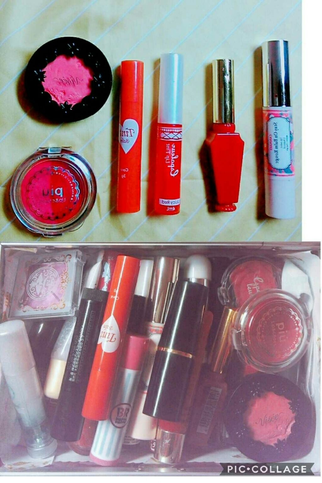 リシェ  リップ&チーク クリーム/Visée/ジェル・クリームチークを使ったクチコミ（2枚目）