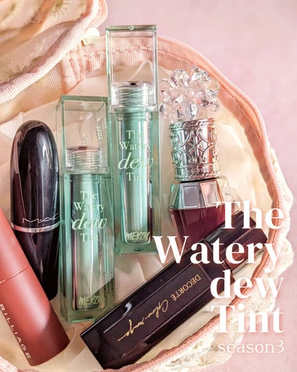 ザ ウォータリー デュー ティント シーズン3 WD14. ウィズジェスト/MERZY/リップティントを使ったクチコミ(1枚目)