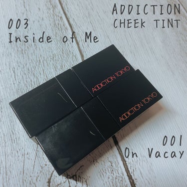 チーク ティント ＜ウォータリーチーク＞ 003 Inside of Me/ADDICTION/ジェル・クリームチークを使ったクチコミ（1枚目）