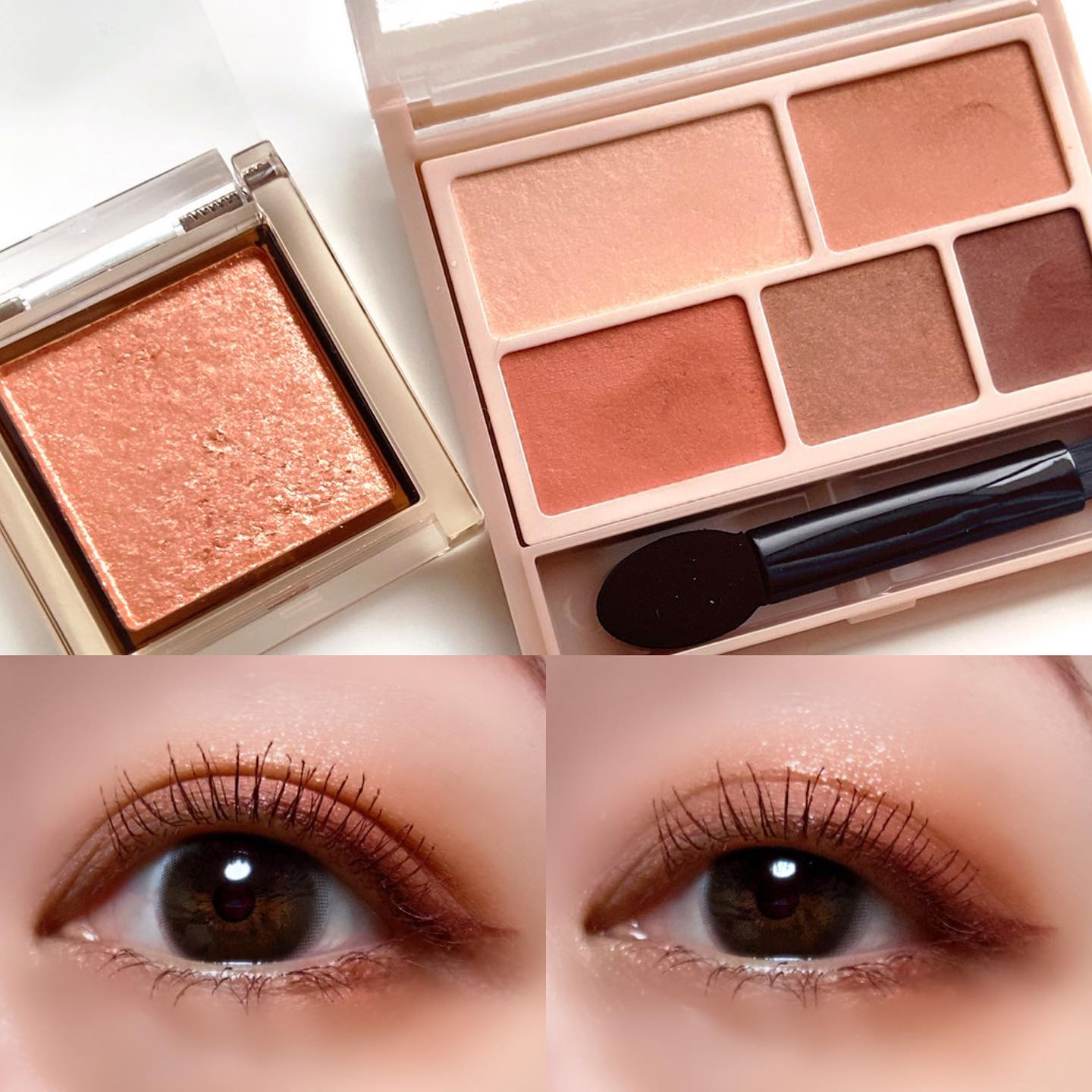 パーフェクトマルチアイズ/キャンメイク/アイシャドウパレットを使ったクチコミ（2枚目）