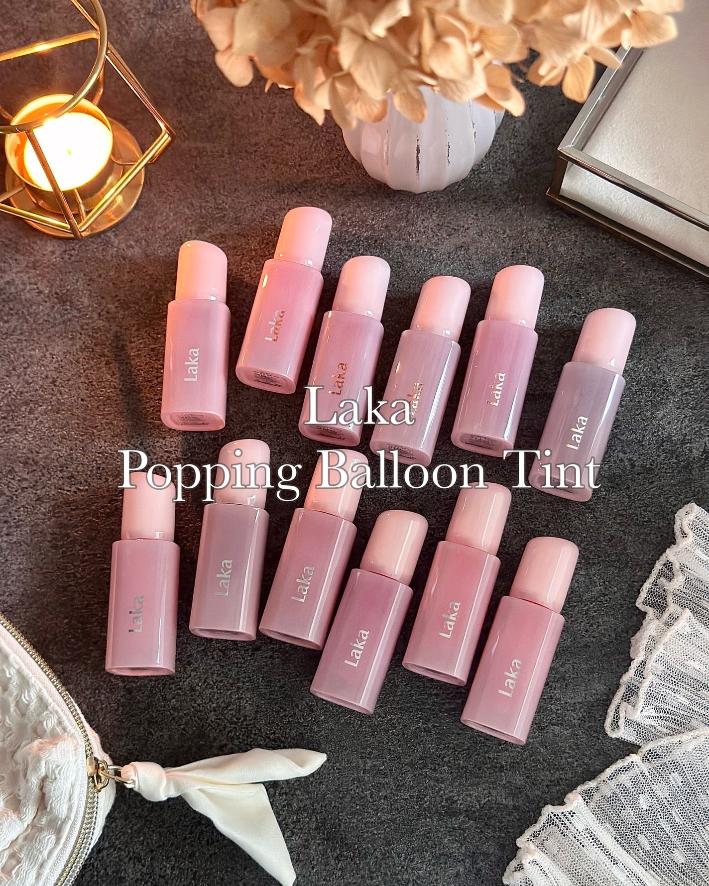 ポッピングバルーンティント/Laka/リップティントを使ったクチコミ(1枚目)