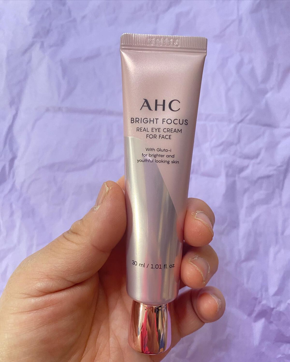 ブライト フォーカス リアル アイクリーム フォーフェイス/AHC/アイケア・アイクリームを使ったクチコミ（2枚目）