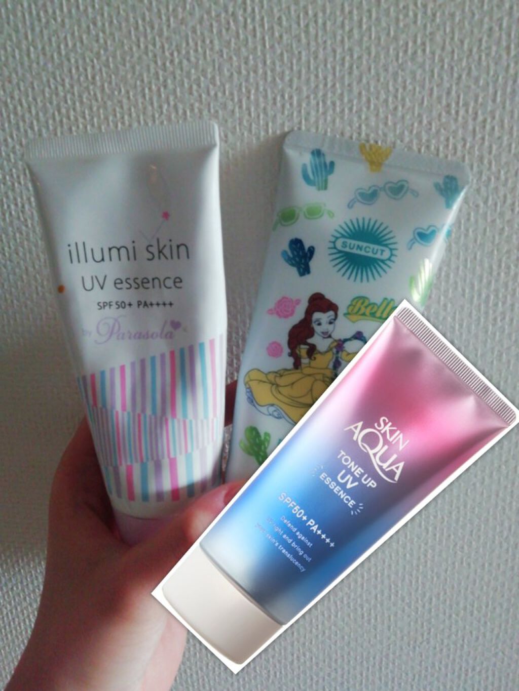 スキンアクア トーンアップUVエッセンス/スキンアクア/日焼け止めクリームを使ったクチコミ（1枚目）