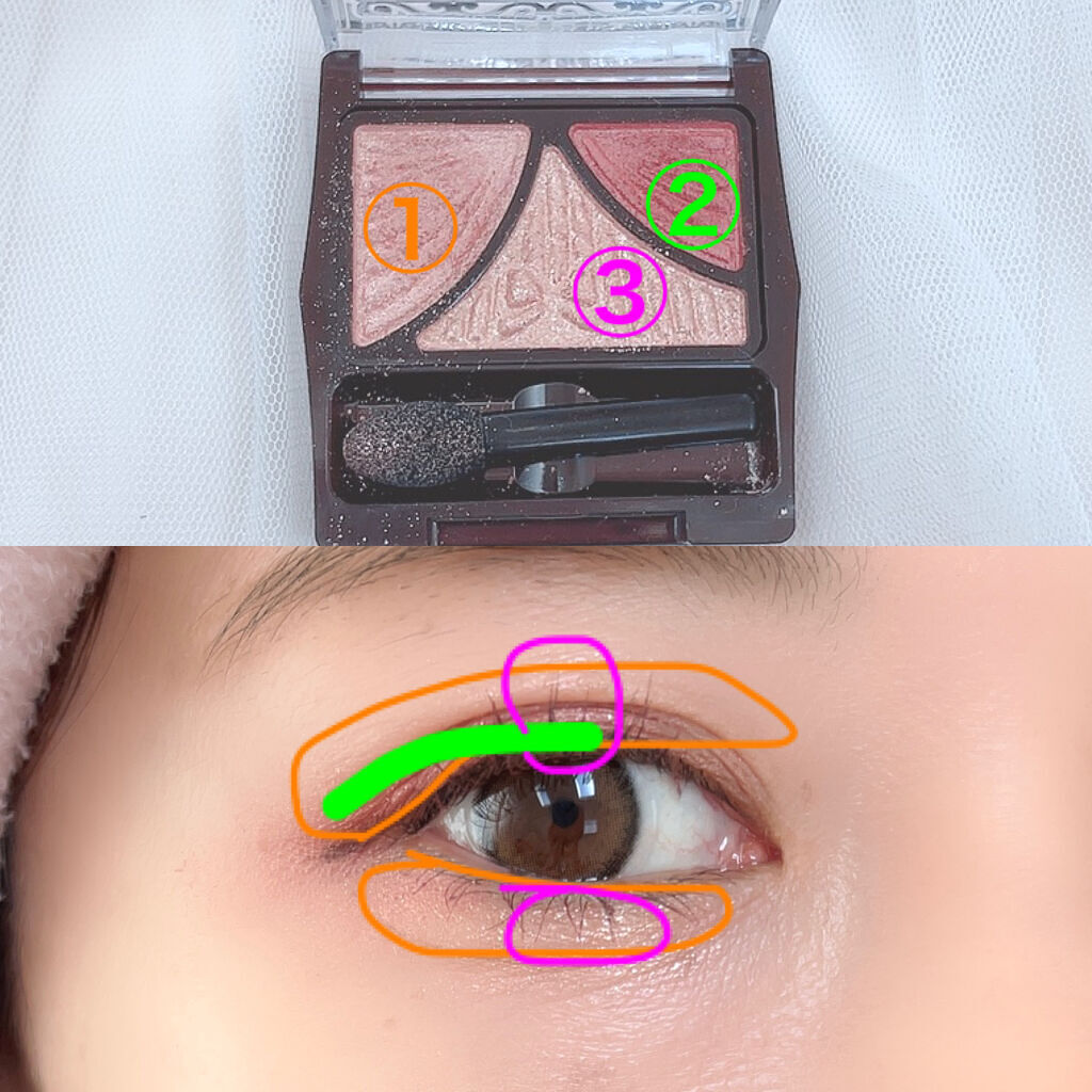 ドーリーフィール ジェルライナー 02（ココアブラウン）/フォーチュン/ジェルアイライナーを使ったクチコミ（2枚目）