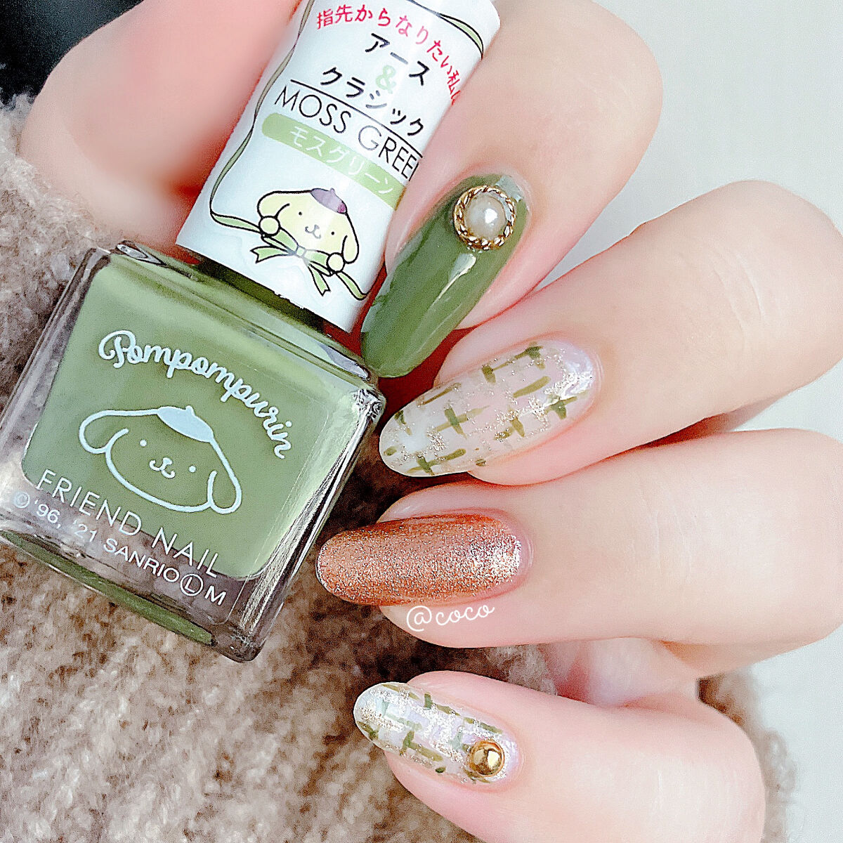 フレンドネイル(リニューアル品)	 1-7(33123)ベースコート/DAISO/マニキュアを使ったクチコミ（2枚目）