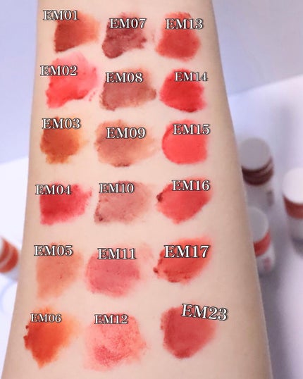 スーパーマットリップ&チークマッド/INTO U/口紅を使ったクチコミ(4枚目)