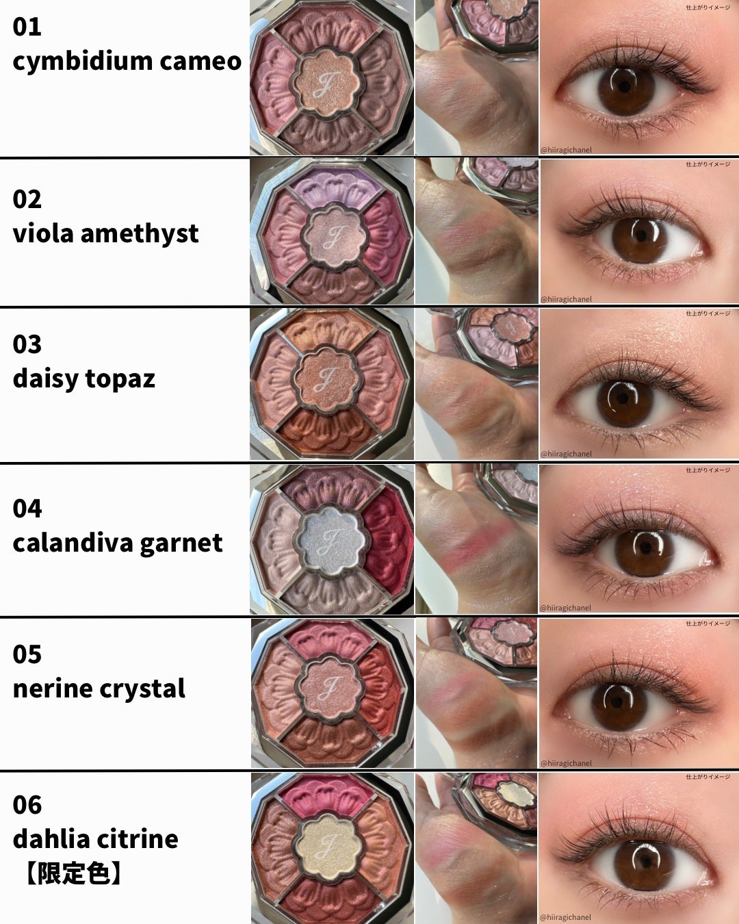 ジルスチュアート ブルームクチュール アイズ ジュエルドブーケ/JILL STUART/アイシャドウパレットを使ったクチコミ(10枚目)