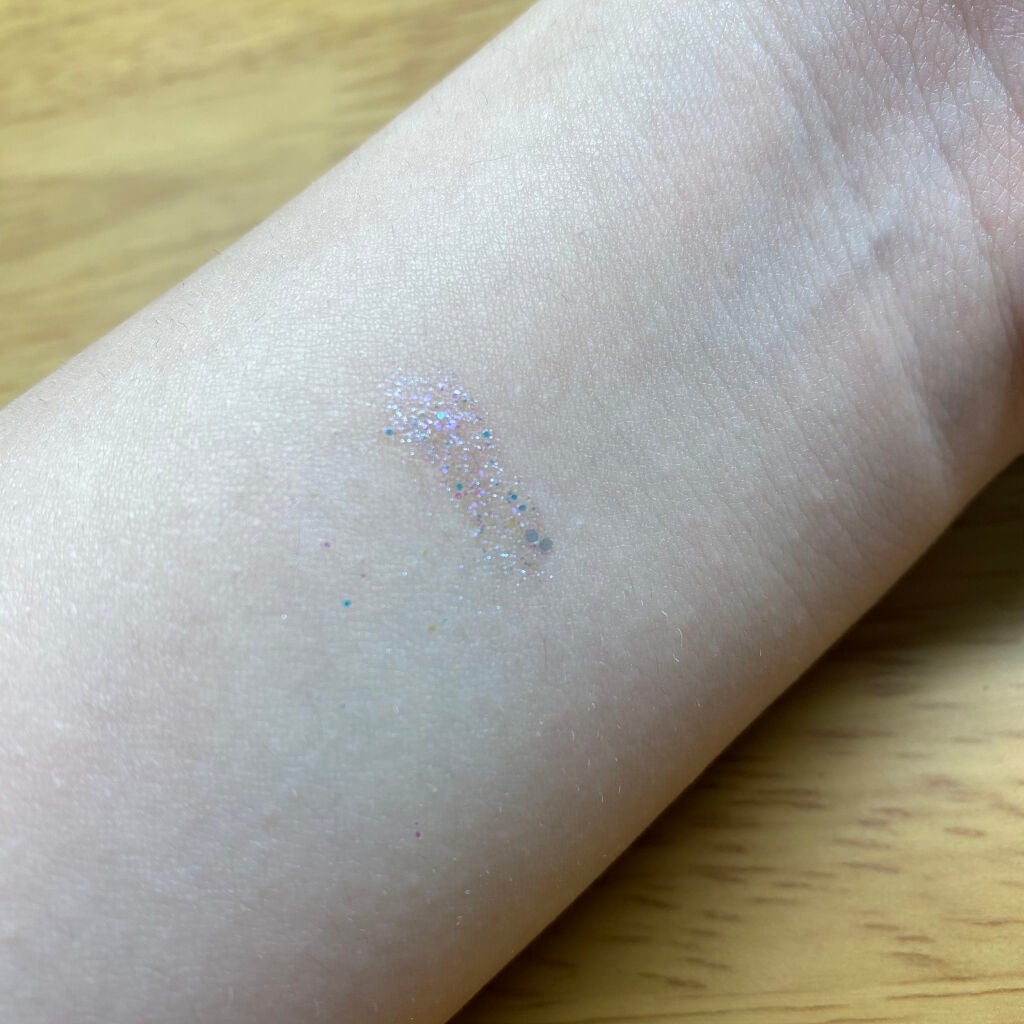 リキッド グリッター シャドウ/rom&nd/グリッターを使ったクチコミ(3枚目)