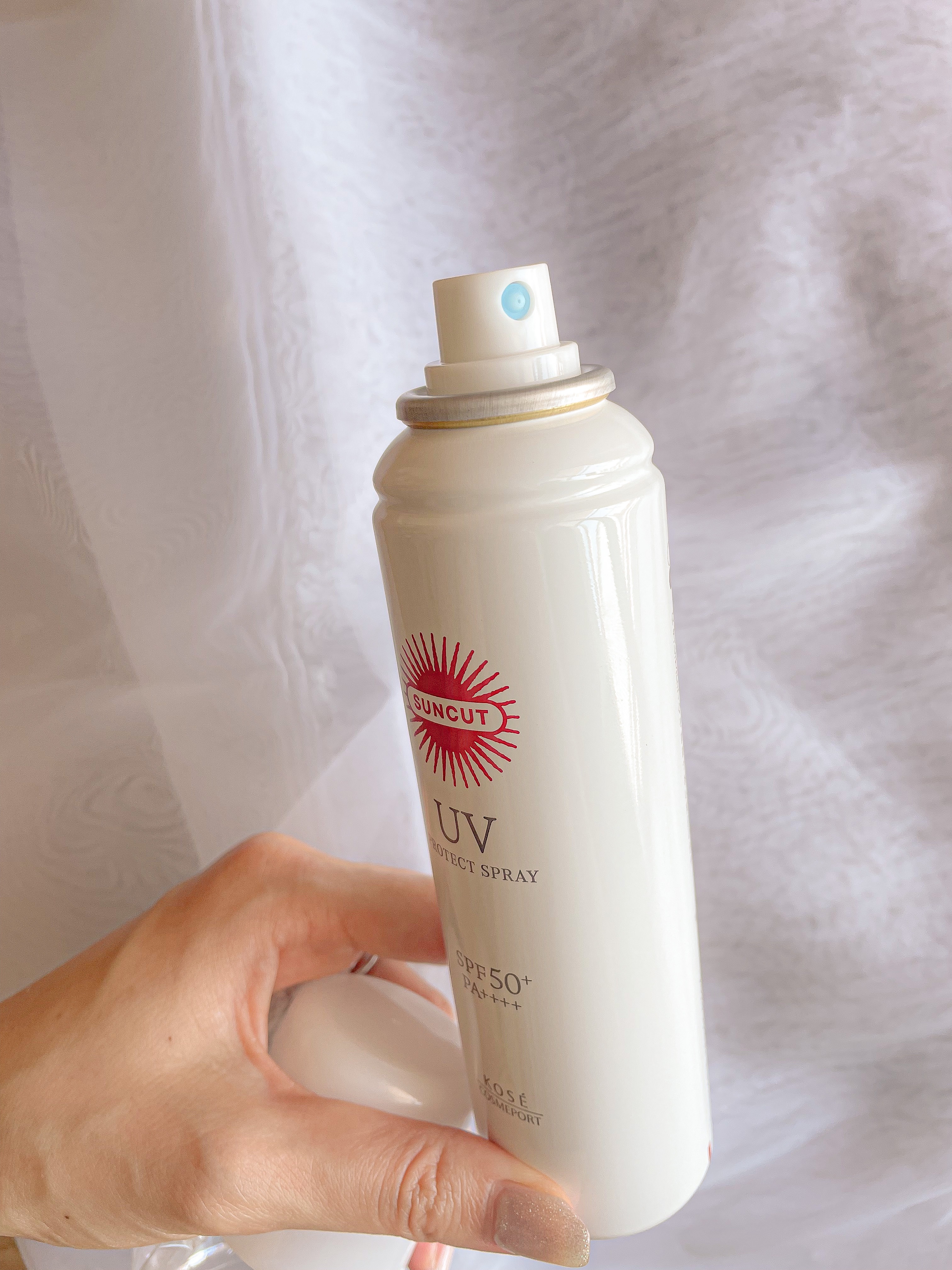 サンカットR プロテクトUV スプレー 90g【旧】/サンカット®/日焼け止めミスト・スプレーを使ったクチコミ（2枚目）