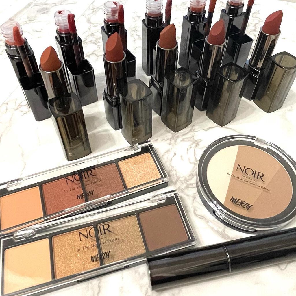 NOIR IN THE MULTI-USE CONTOUR PALETTE/MERZY/シェーディングを使ったクチコミ(2枚目)