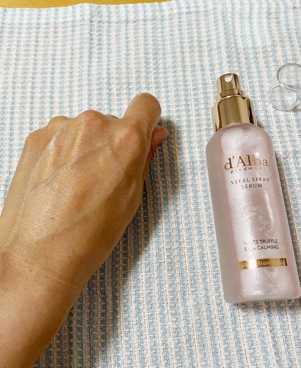 ダルバ ホワイトトリュフバイタルスプレーセラム/ダルバ/ミスト状化粧水を使ったクチコミ(4枚目)