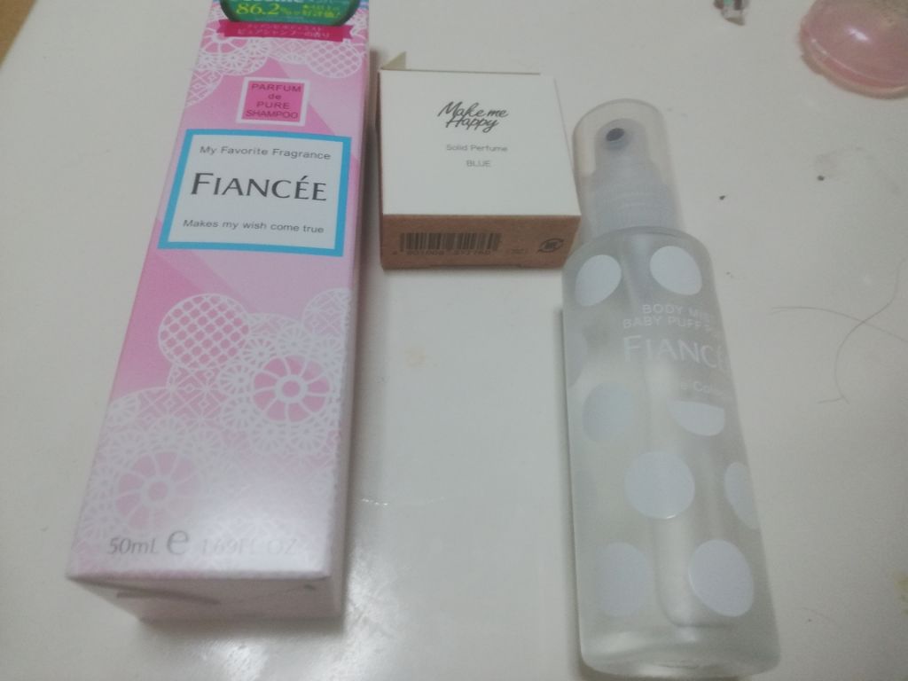 ボディミスト ピュアシャンプーの香り【パッケージリニューアル】/フィアンセ/香水(レディース)を使ったクチコミ(1枚目)