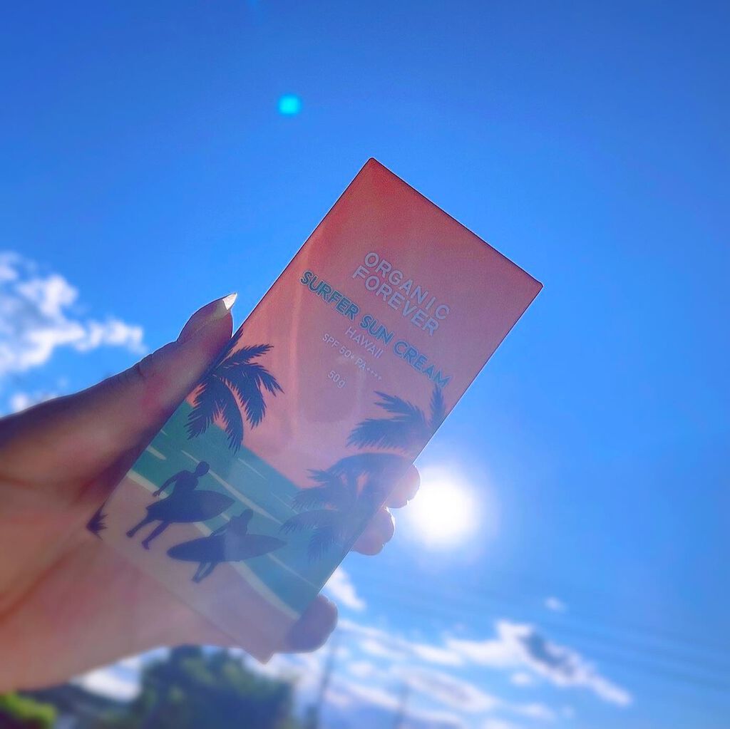 surfer suncream Hawaii original forever