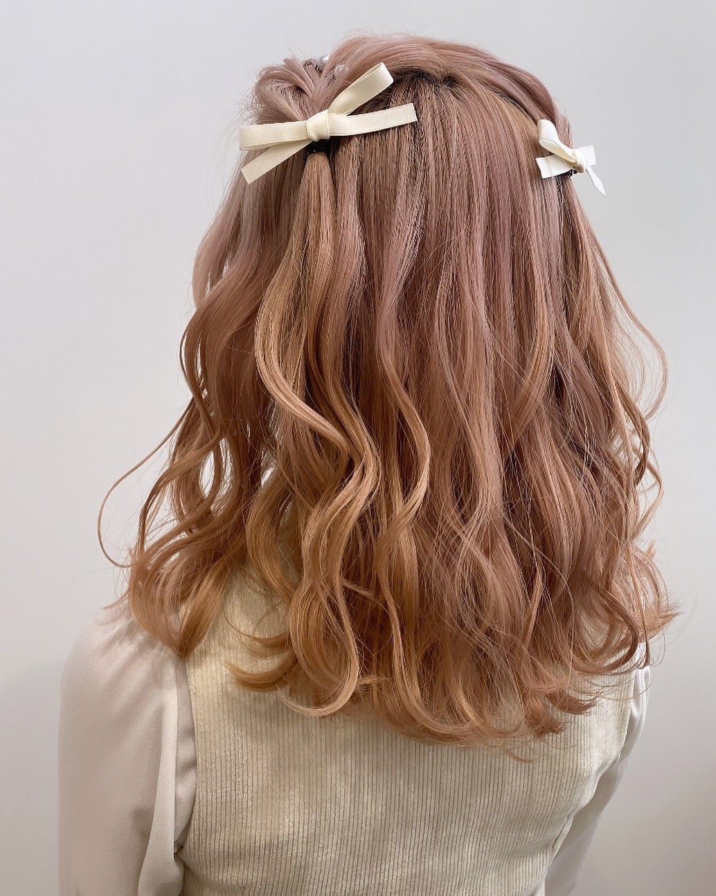 ゆうひ☁*°美容師 on LIPS 「推し活向け編み込みハーフツイン🎀♡アレンジモデルさん募集中です..」(1枚目)