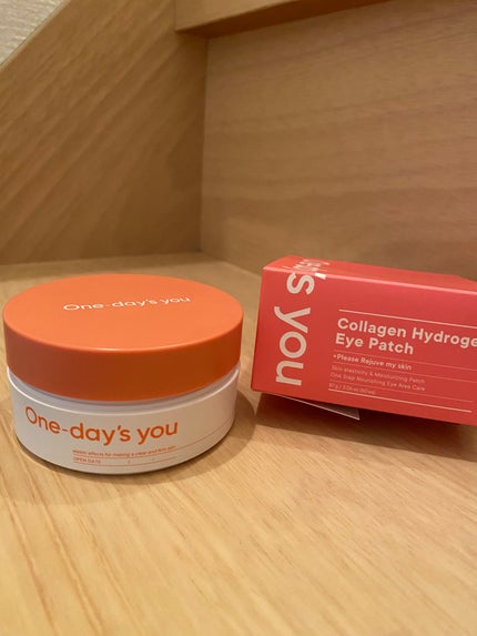 コラーゲンハイドロゲルアイパッチ/One-day's you/アイケア・アイクリームを使ったクチコミ(1枚目)