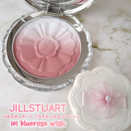 ジルスチュアート パステルペタル ブラッシュ/JILL STUART/パウダーチークを使ったクチコミ(1枚目)