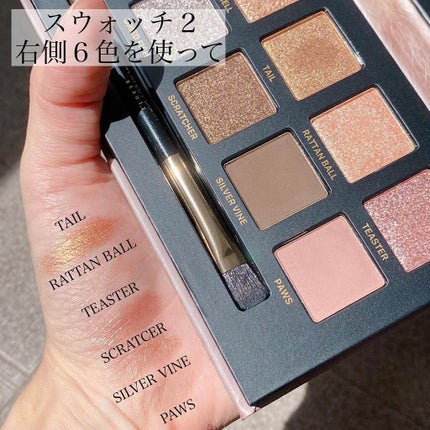 エクスプローラ12色 動物アイシャドウパレット/PERFECT DIARY/アイシャドウパレットを使ったクチコミ(5枚目)