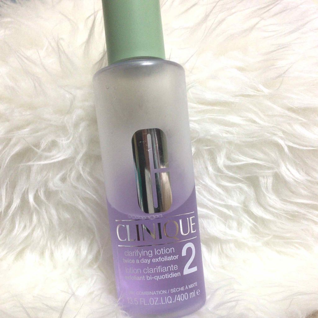 クラリファイング ローション 2/CLINIQUE/拭き取り化粧水を使ったクチコミ(1枚目)