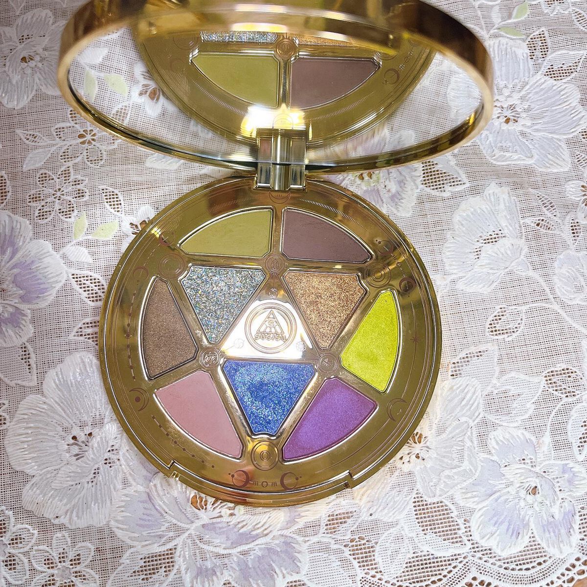 クリスタルユニコーンシリーズリップグロス J05 Peach Agate/FlowerKnows/リップグロスを使ったクチコミ（3枚目）