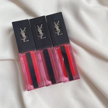 ルージュ ピュールクチュール ヴェルニ ウォーターステイン 618 ウェット バーミリオン/YVES SAINT LAURENT BEAUTE/口紅を使ったクチコミ（1枚目）