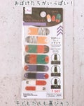 DAISOオーバルネイルシール