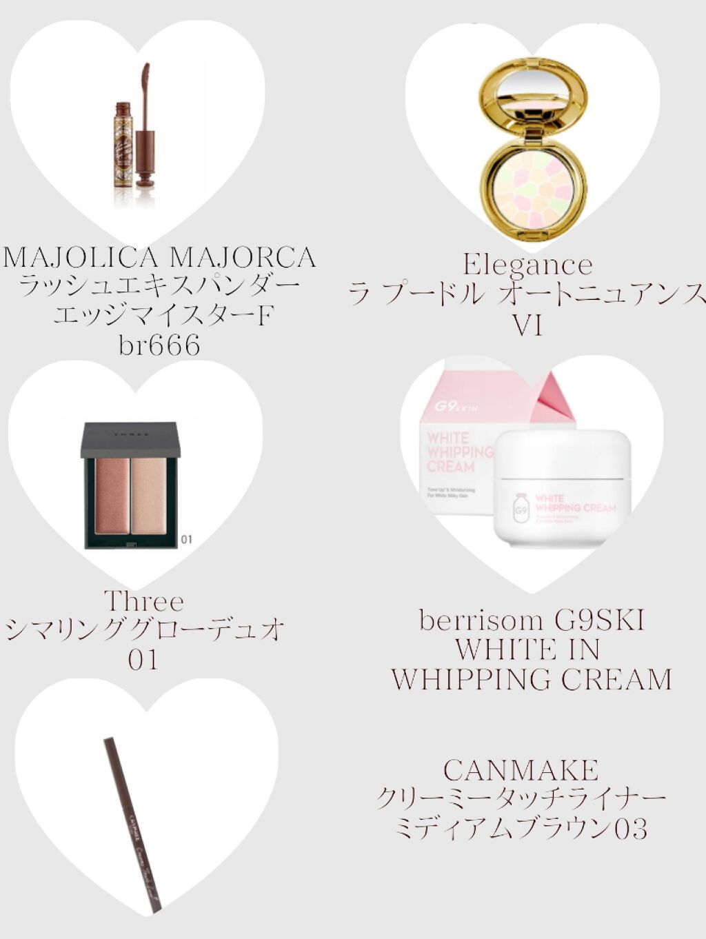 THREE シマリング グロー デュオ/THREE/クリームハイライトを使ったクチコミ（2枚目）