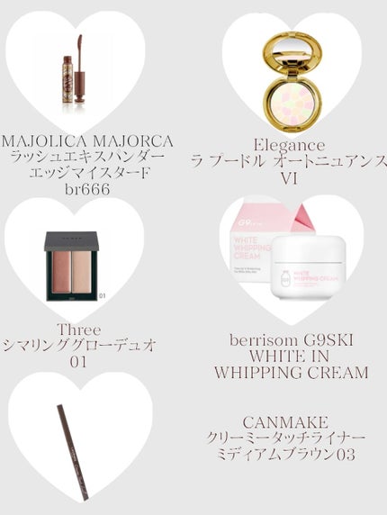 THREE シマリング グロー デュオ/THREE/クリームハイライトを使ったクチコミ(2枚目)