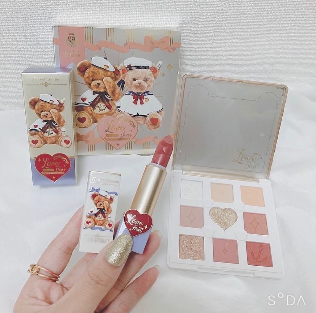 Love Bear 9色 アイシャドウパレット/FlowerKnows/アイシャドウパレットを使ったクチコミ（1枚目）