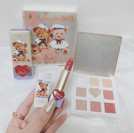 Love Bear 9色 アイシャドウパレット/FlowerKnows/アイシャドウパレットを使ったクチコミ(1枚目)